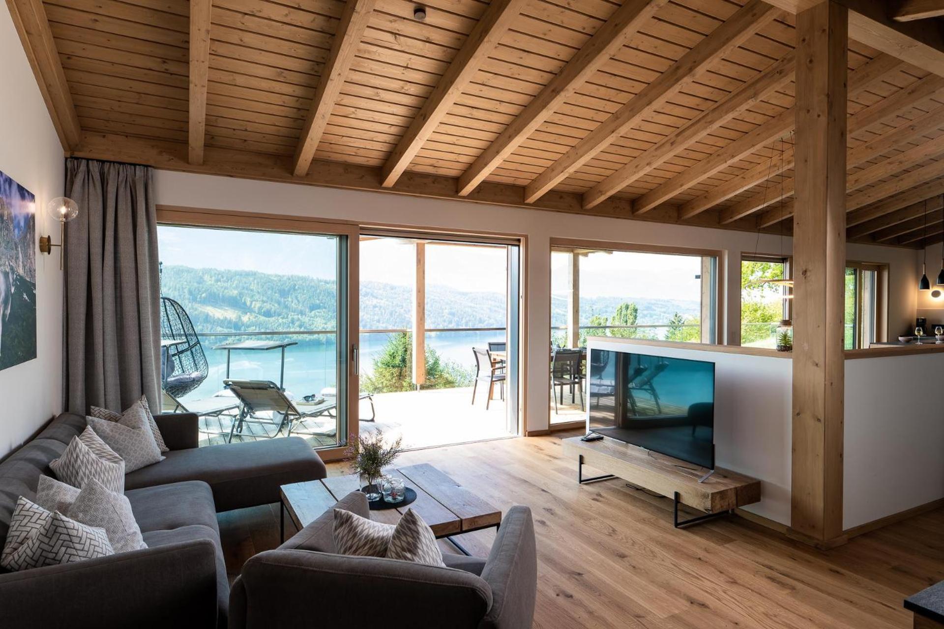 Chalet Seeblick Millstatt Eksteriør billede